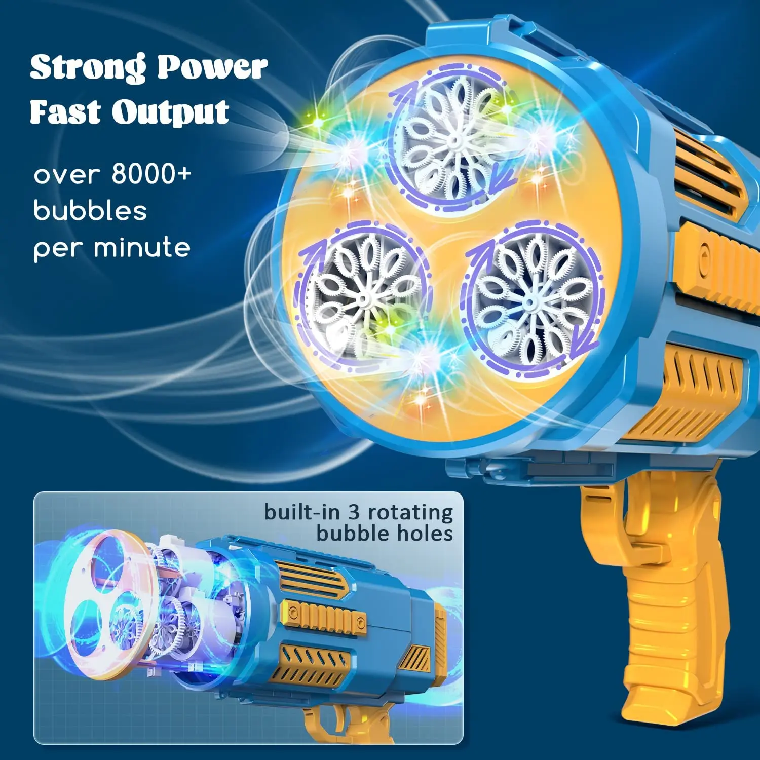 Летняя аккумуляторная установка для создания пузырей