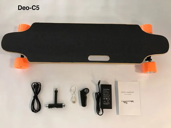 Deo Электрический скейтборд тип с электрическим колесным мотором Лучшая цена лучшее качество самый быстрый трюковый скутер взрослые скутеры