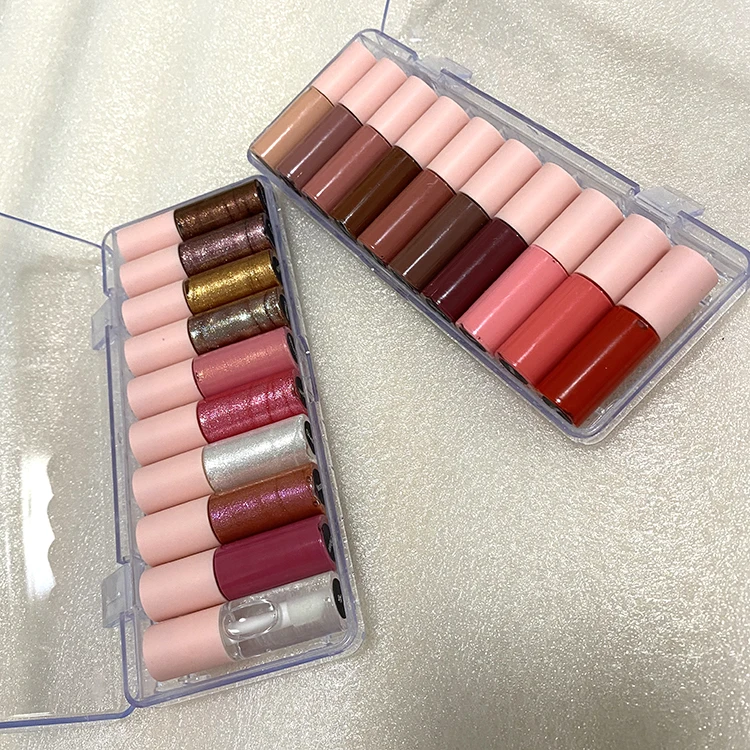 
Samples kit 20 colors shiny lip gloss kits 2 kit nude colors lip gloss ready to ship 