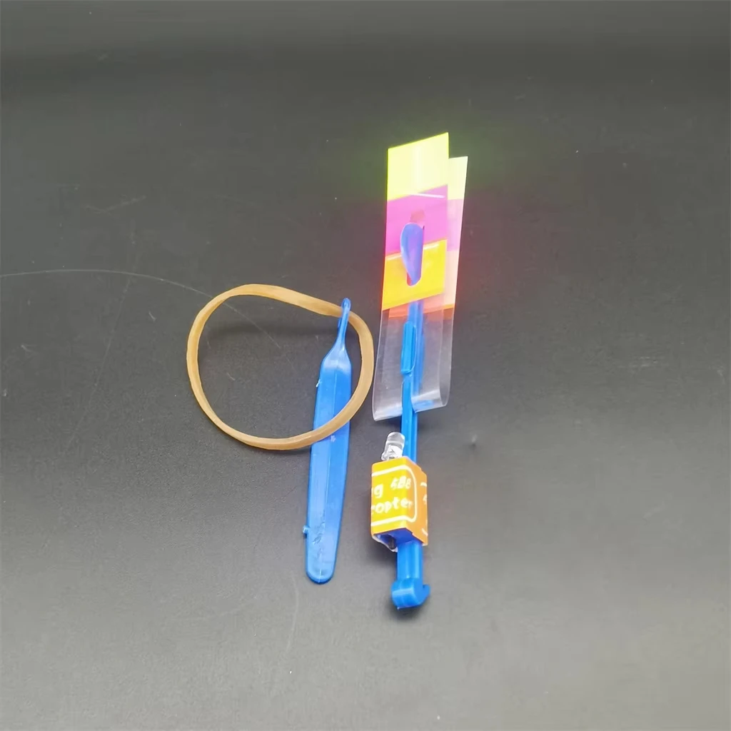 Wholesale magic plastic rocket led flying helicopter toy Flying toys for kids
