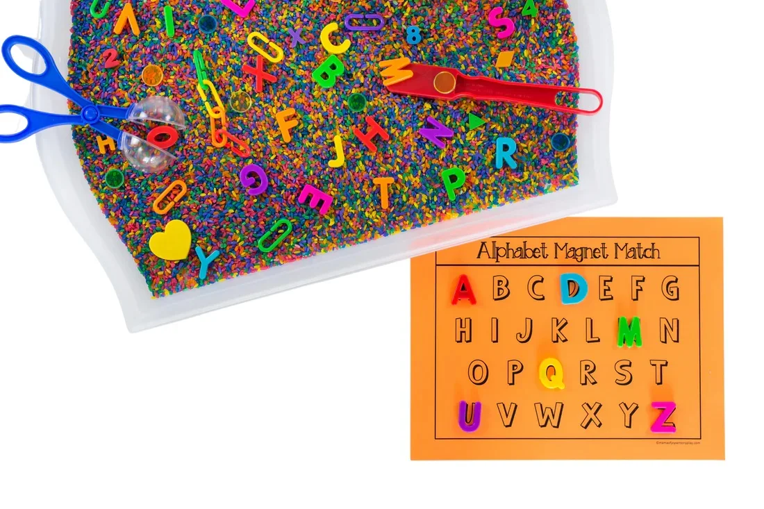 Perfect Kraft Polymer Clay Magnetic Scavenger Hunt Sensory Bin Modeling Clay DIY Educational Toy for Kids