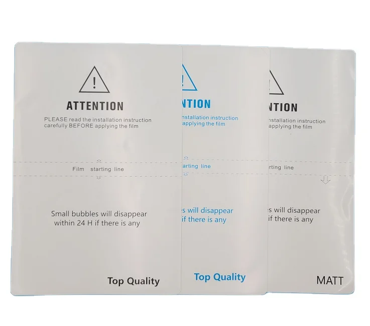 Smartphone Accessories Super Repair TPU Hydrogel Screen Protector Film Cut Machine Material Ultra Clear Hydrogel Matte Film