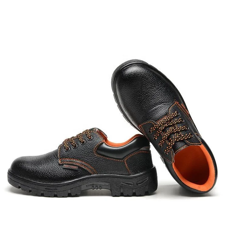 Genuine leather fashion safety Mining boots for sale