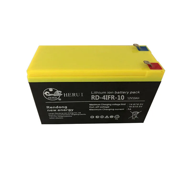 Professional fishing new lifepo4 12v 10ah 20ah lithium ion battery for security system