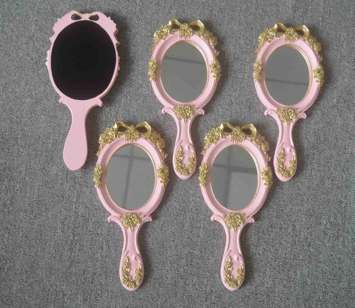 Cosmetic mirror professional Morocco gothic ms rose comb with mirror