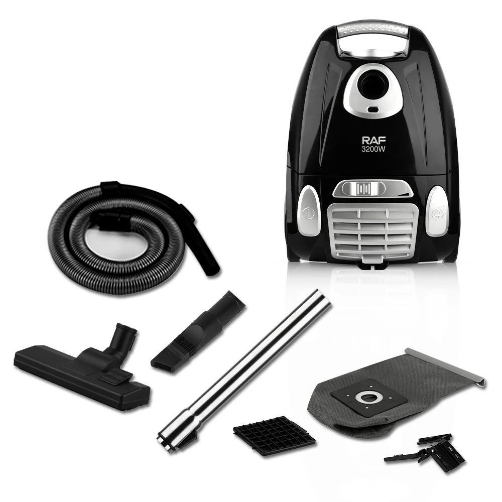 RAF 2 in 1 Dual Use 3200W Super Power Strong Suction Powerful Bagless Cyclone Vacuum Cleaner Hose Bagged Canister Vacuum Cleaner