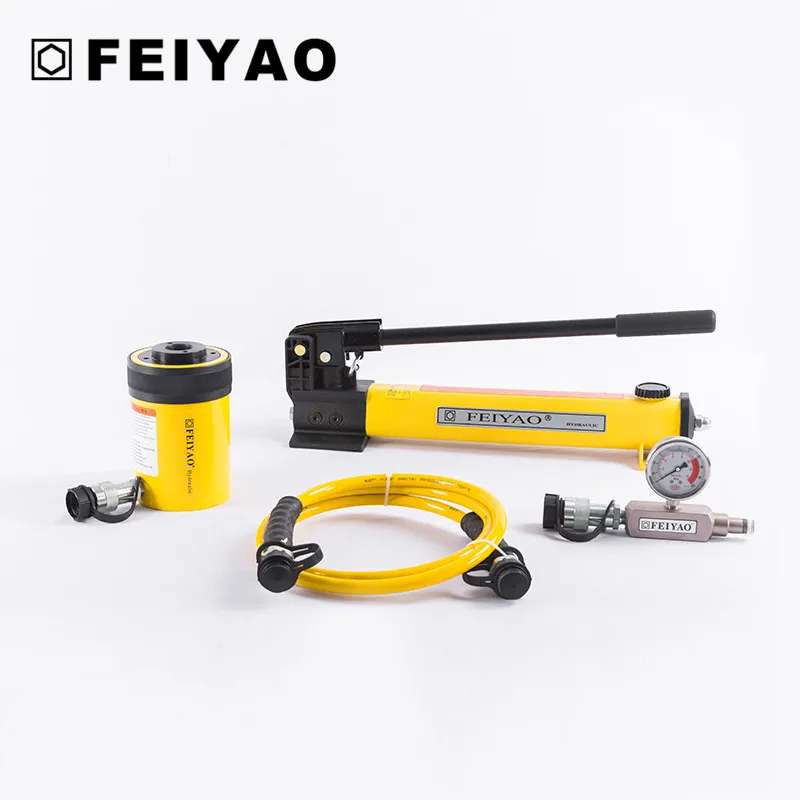 Hot Selling RCH Hollow Hydraulic Plunger Cylinder Center Hole Hydraulic Ram Jack Price