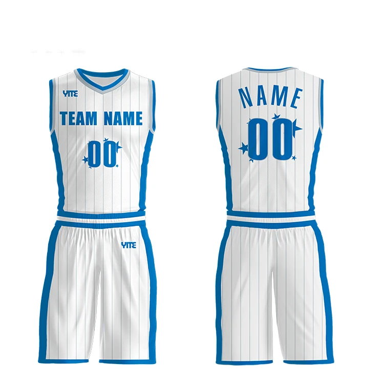 Wholesales Blank Sublimated basketball jerseys , Cheap Basketball Jersey Uniform Printing basketball jersey set