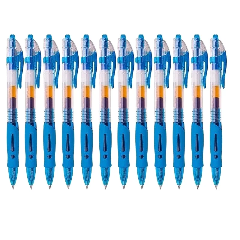 Black/blue/Red 0.5mm Gel Pens Ink Ballpoint Writing Office Business Signature School Supplies Stationery Gel pen