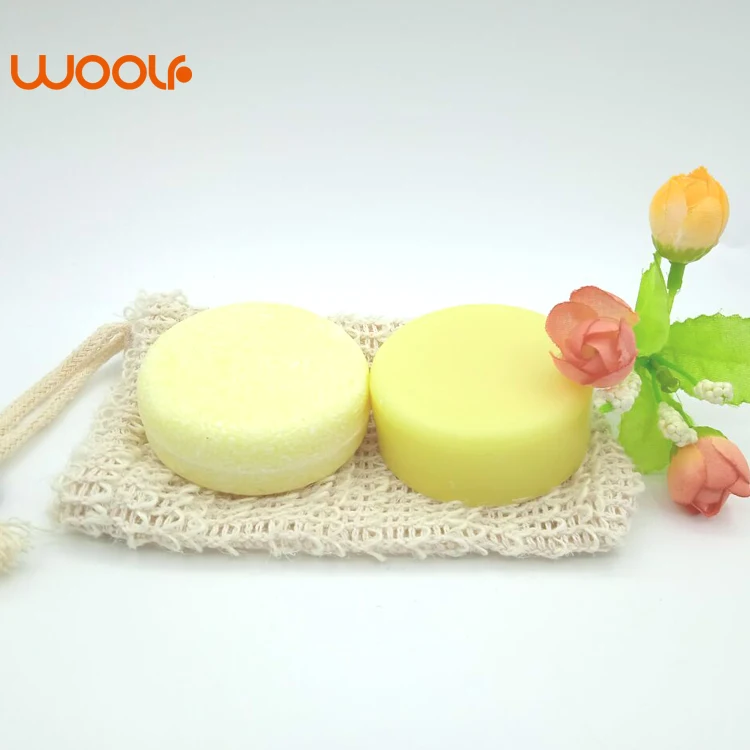Wholesale OEM zero waste solid mango shampoo bar low moq boite shampoing a barre