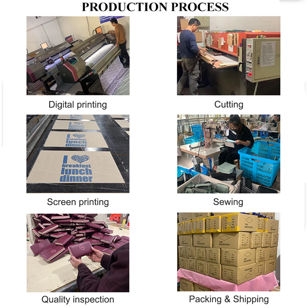 Custom Women Cute cartoon girl Printed Clone Long card Wallets PU Leather Carteras For Women Fashionable purse