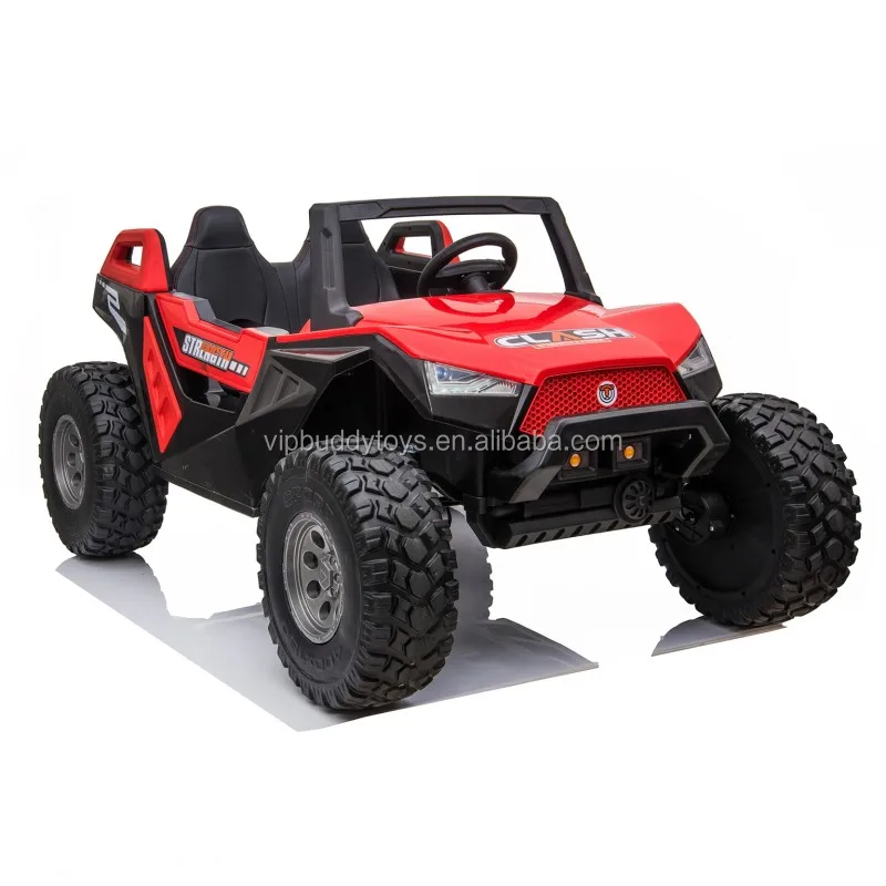 Popular Selling in USA Big Double Seat 24V Kids Electric Car UTV Buggy SX 1928 off Road MP4 Model Ride on for Kid