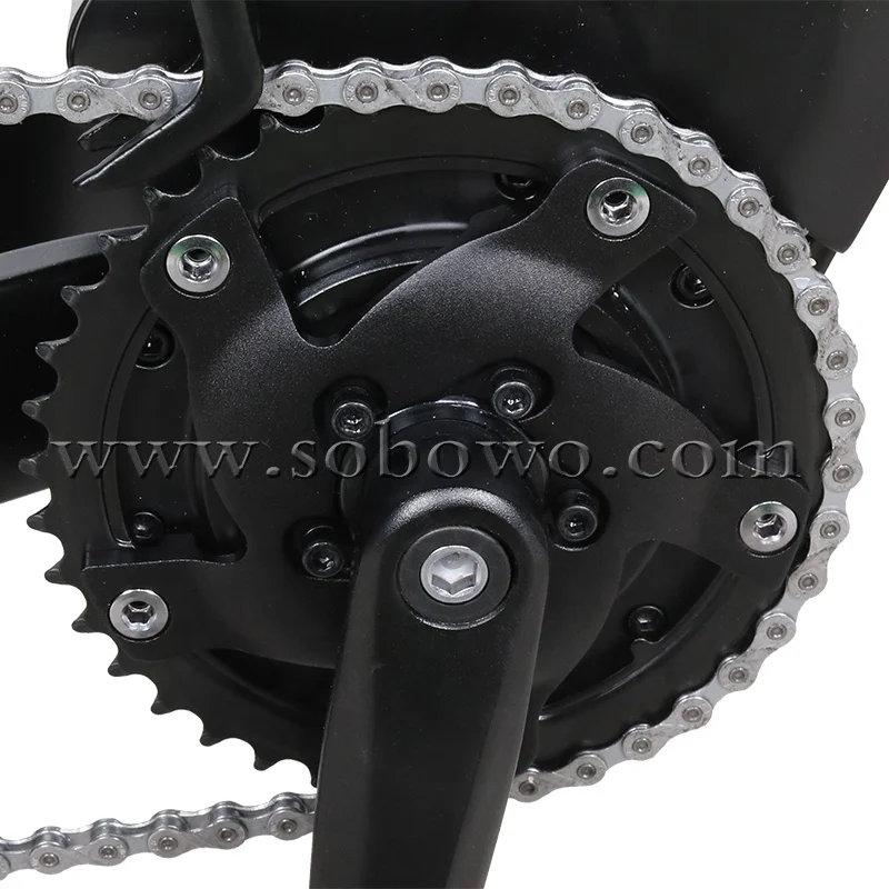 Sobowo Q7-6-1 OEM 1000W высококачественный электрический велосипед с толстыми шинами среднего