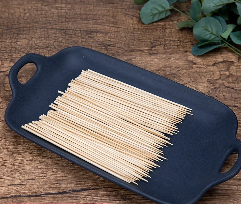 Eco-friendly Biodegradable Popular Factory-direct Hot Sell Wholesale Cheap Price Own Brand Round Bamboo Skewer