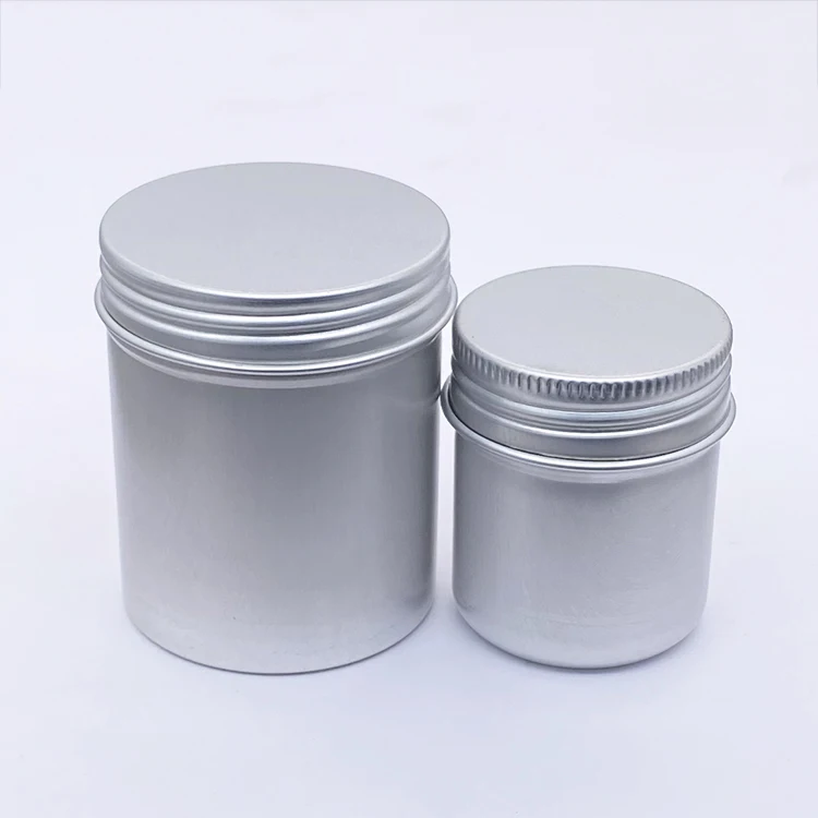  20 30 50 100 120g Aluminum Container Pill Jar Jewelry Tool Box