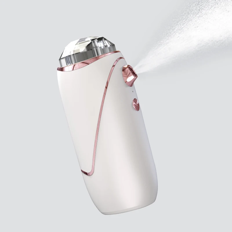 Handheld High Pressure Oxygen Injection Facial Nano Sprayer Face Water Spa Airbrush Skin Moisturizing Steamer Usb OEM Ionic 5V