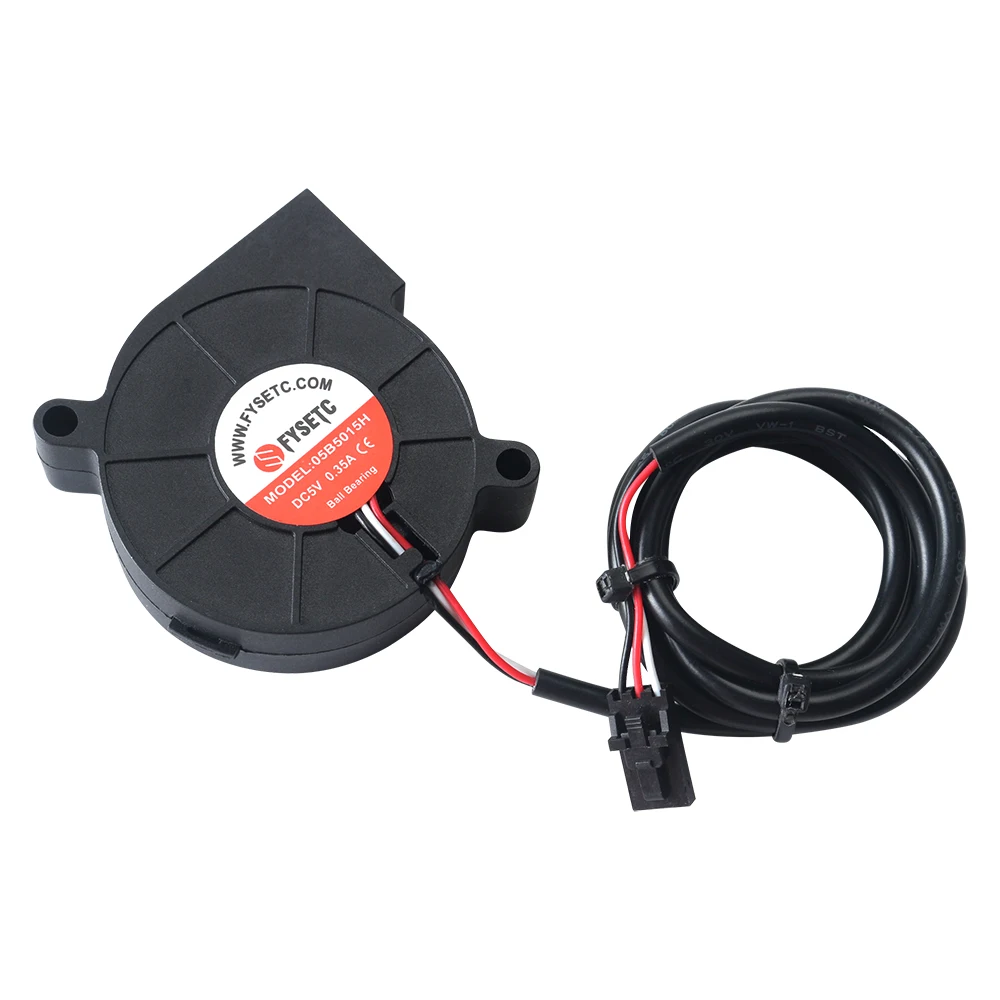 BE QUIET! FYSETC 5015 Fan High-Quality and Quiet Cooling Fans for 3D Printing PC Building Piezas De Impresora 3d
