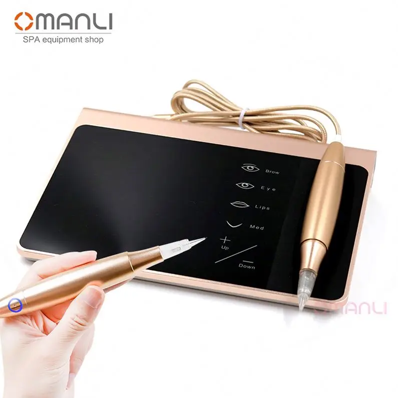 Professional PMU Digital Microblade Electric Permanent Make Up Brows Lip Eyeliner Charm Princess Rotary Tattoo Machine
