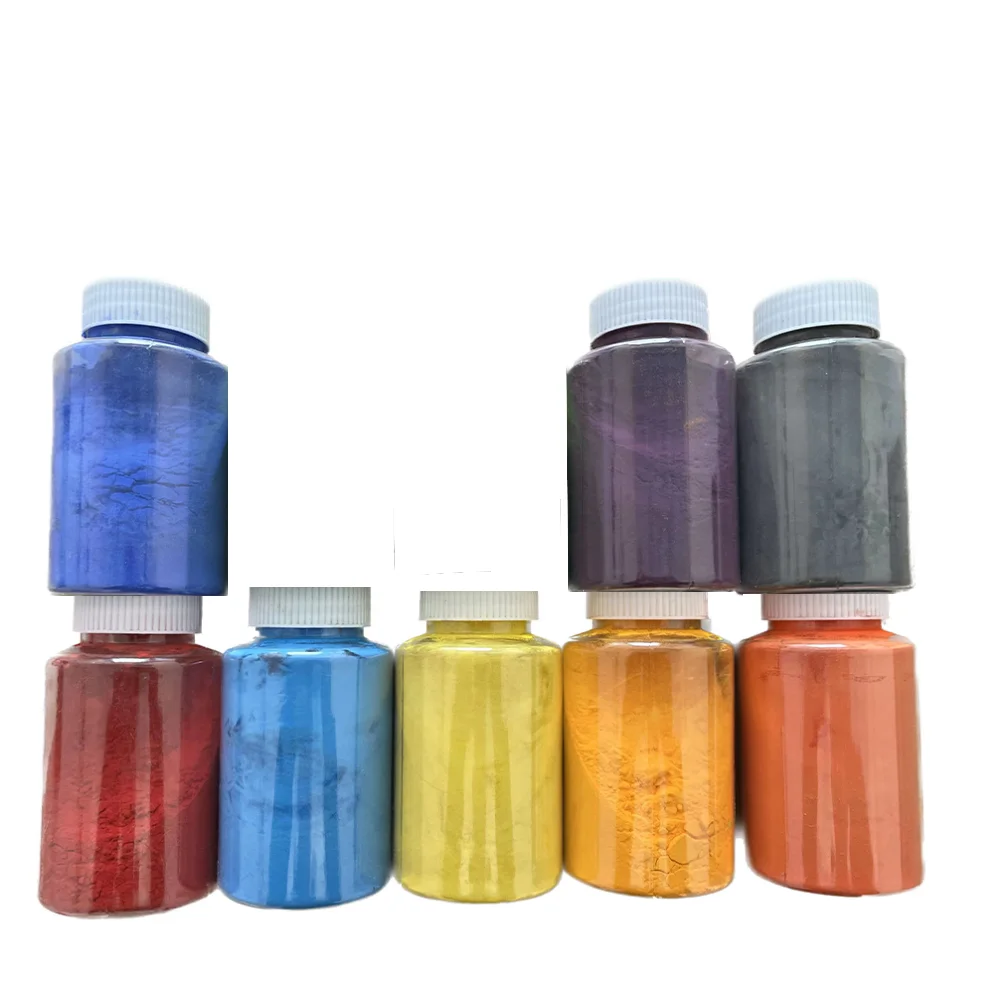 No toxic gas is produced when baking of polyester epoxy material paints powder coating