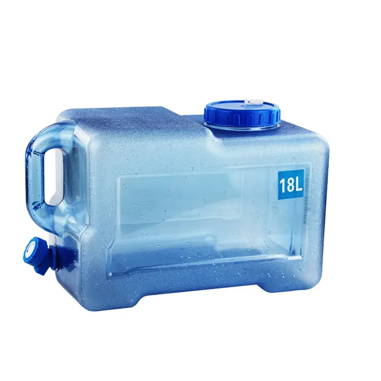 5L/8L/12L/ 18L/25L многоразовый портативный контейнер для воды кемпинга большая бутылка с краном