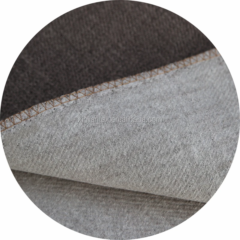 RTS Linen polyester fabric sofa upholstery fabric solid fabric for curtain