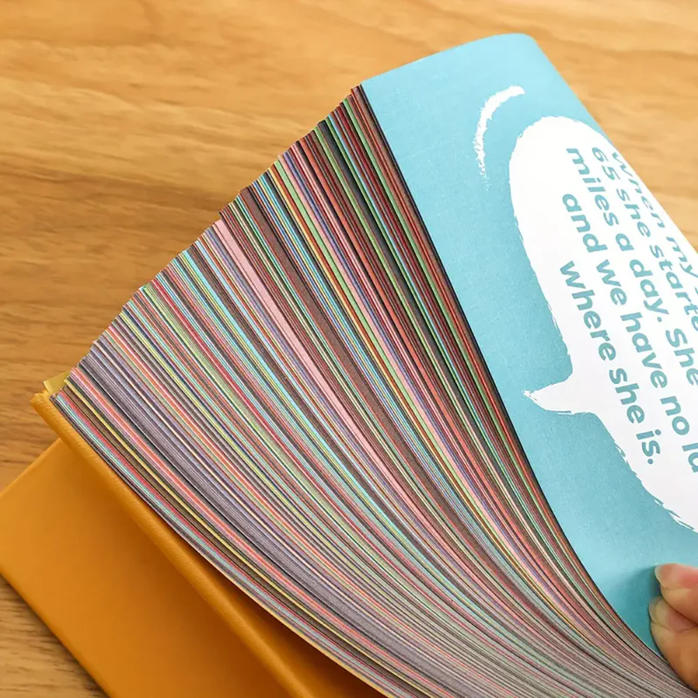 Factory Printing Wholesale Spiral Binding Paper Desktop Flip Calendar Monthly 365 Daily Office Table Calendar