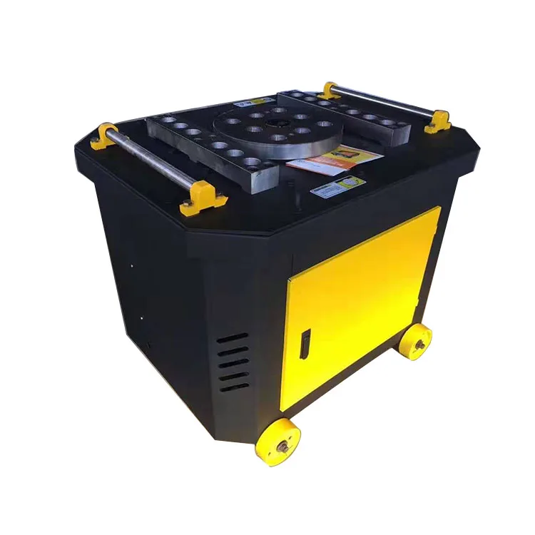 Hydraulic mandrel oval pipe bending machine with manual feeding for tube