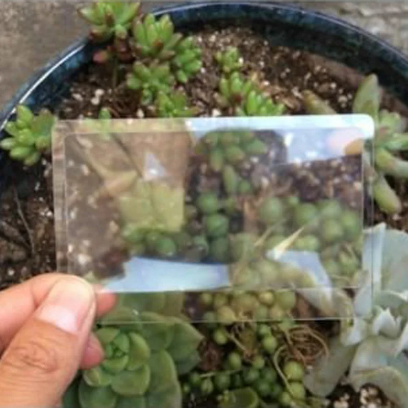 85X55mm карта-увеличительное стекло