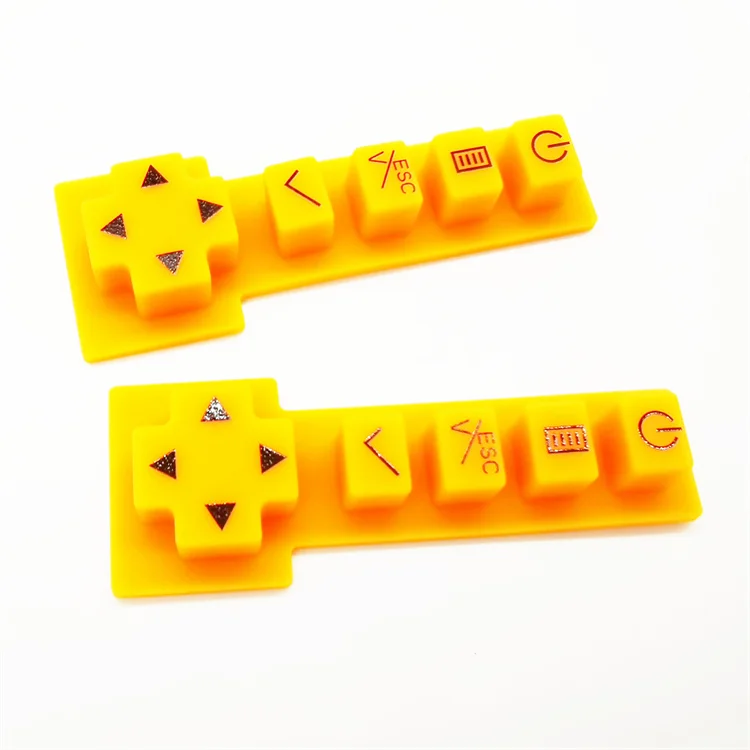 Silicone Rubber Keypad Manufacturer Rubber Keypad Button With Logo Printing