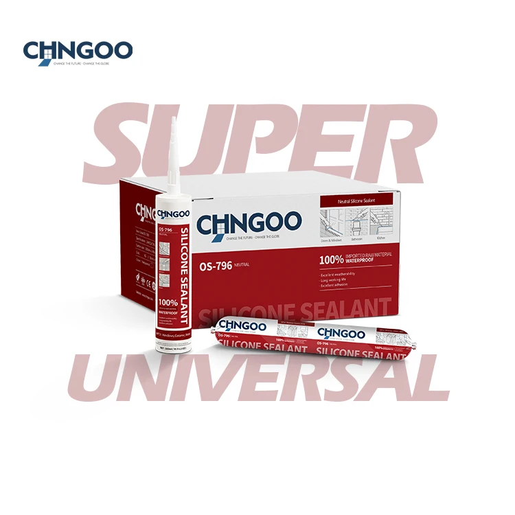CHNGOO High Quality Neutral GP Weatherproof Silicone Sealant suitable for wood metal plastic marble