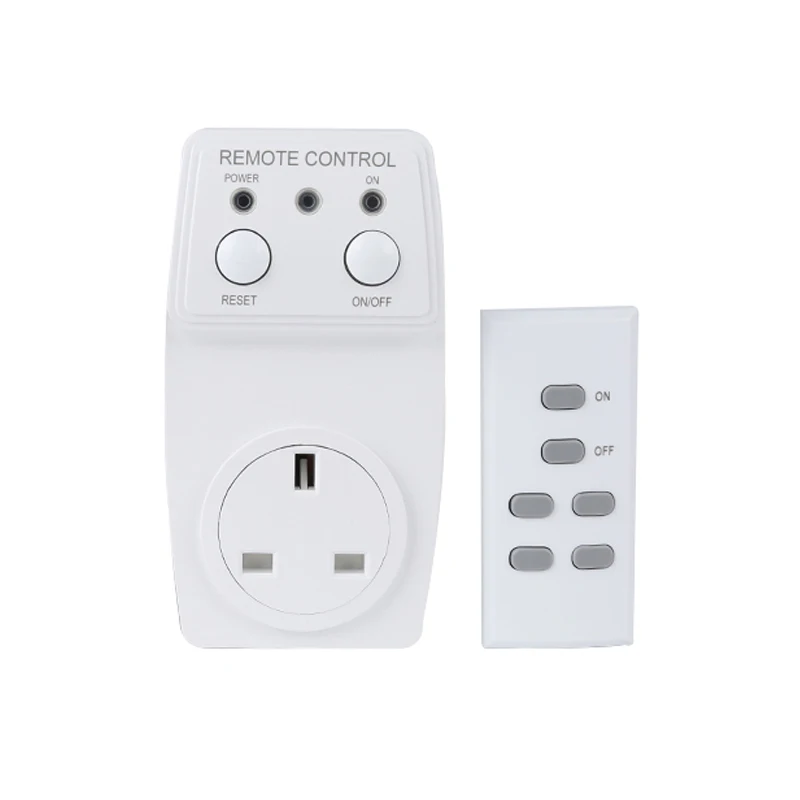 UK Standard Remote Control Socket with Indicator and Switch