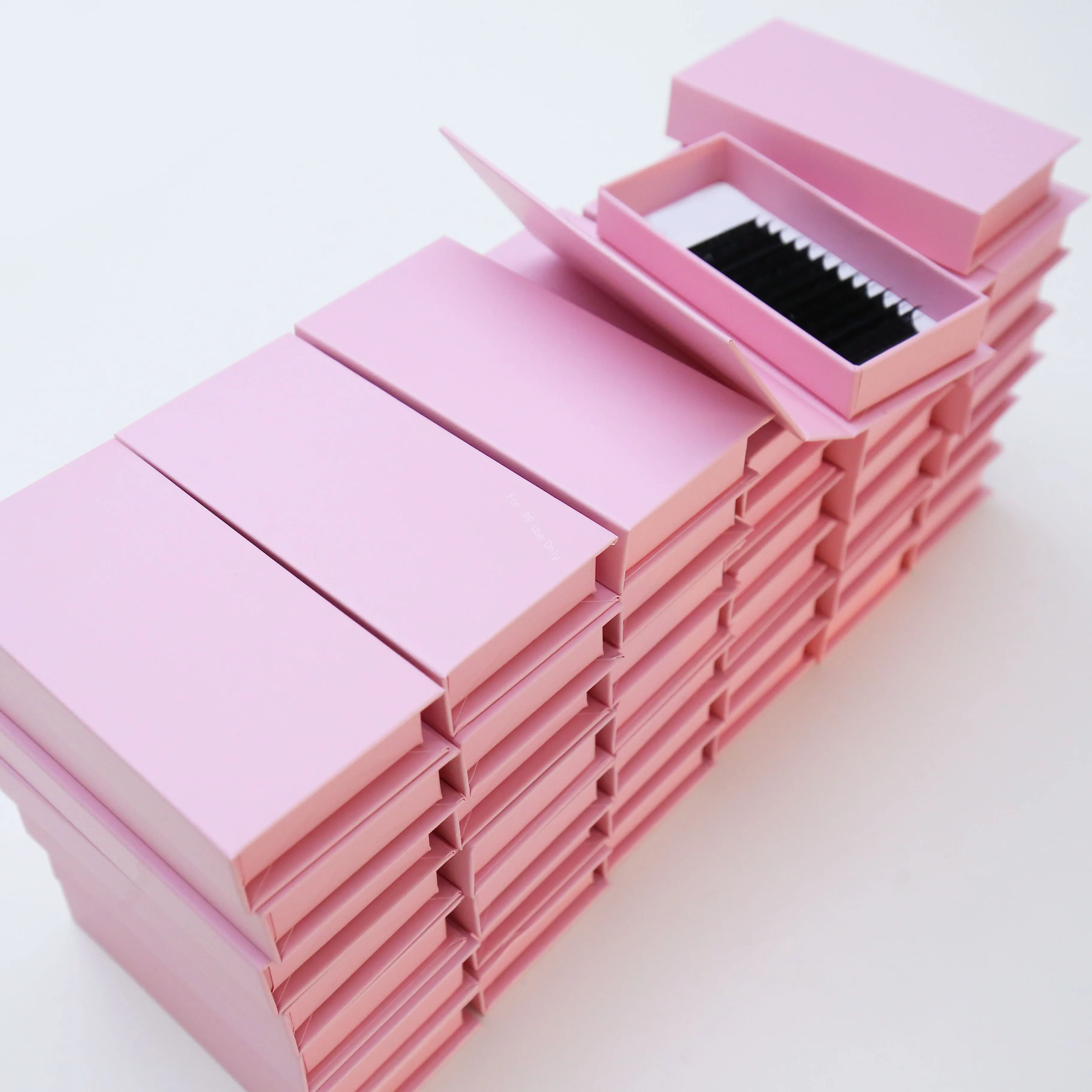 Premium Individual Classic Synthetic Eyelash Extension classic lash trays .15 Korean Silk Eyelash Extension