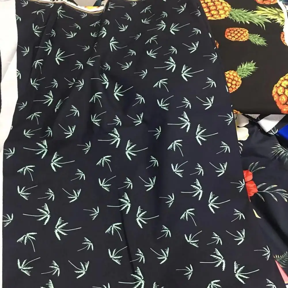 Фабричная оптовая продажа, тканевая ткань персикового цвета для мужских шорт/плавания