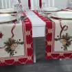New Commodity Custom Printed Red Christmas Holiday Dining Table Runner