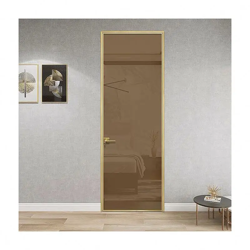 
Shopping Mall Stainless Steel tempered Glass Door fire rated emergency exit door 