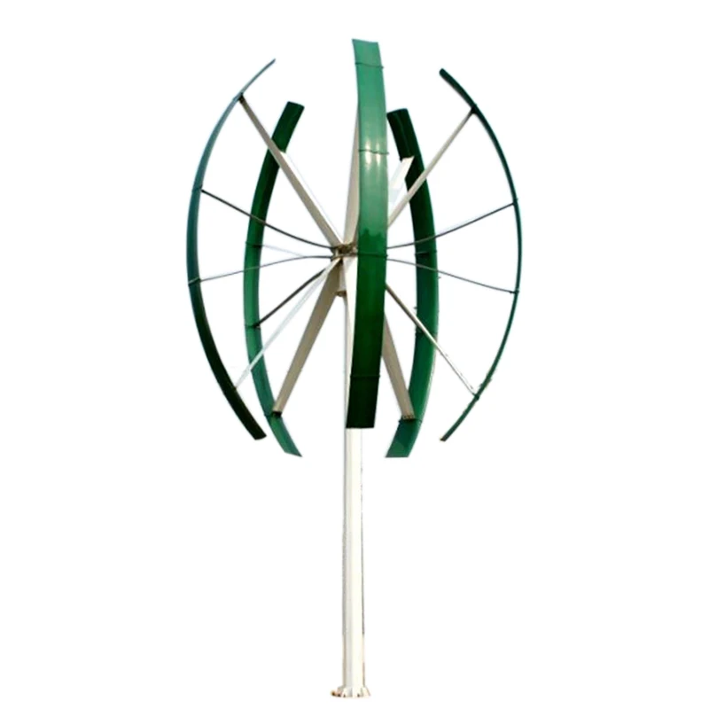 Hot !!! 1KW 3KW 5KW 10KW windmill home Vertical axis turbine wind generator for hybrid power system