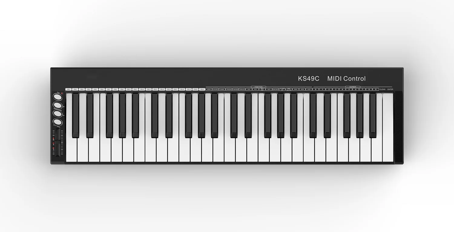 49 keys professional master MIDI keyboard controller Plug and Play USB key mini usb for music
