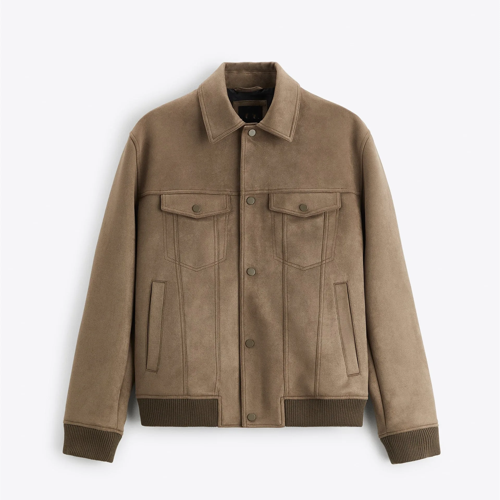 24 Year Autumn and Winter New Suede Fashionable Lapel Jacket