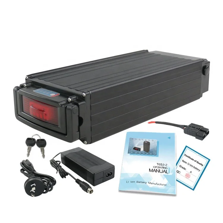 
Rear Rack 10Ah 13Ah 15Ah 22.5Ah 26Ah 28.8Ah 31.5Ah Electric Bike Lithium Ion 48V 20Ah Ebike Battery for 1000w Motor 