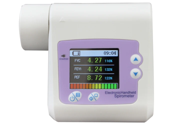 SP10 Color Display Spirometer with Software and USB cable