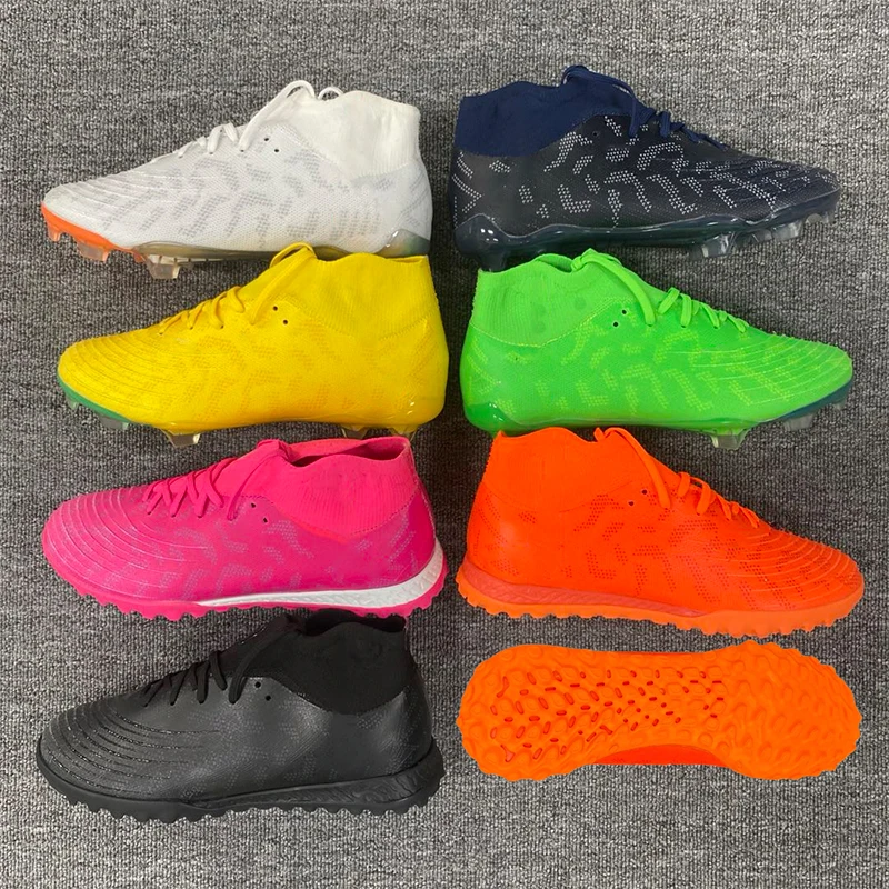 Wholesale High Ankle Best Selling Futsal Star Impact Brand Men Custom Outdoor Boots Soccer Football Shoes