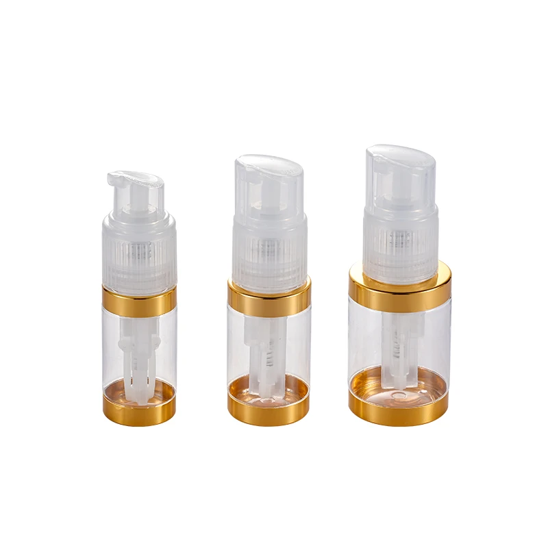 Exquisite high grade dry powder sprayer with aluminum case talcum powder spray bottle