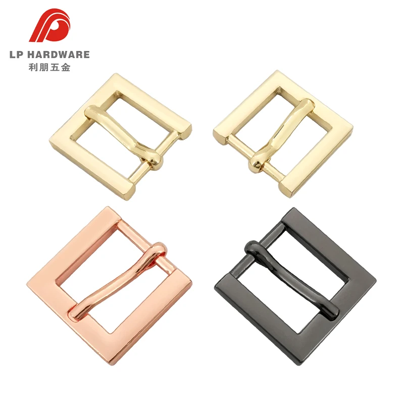 Zinc alloy Belt Buckle Rose Gold Metal Pin Belt Buckle for Women Belt Buckles