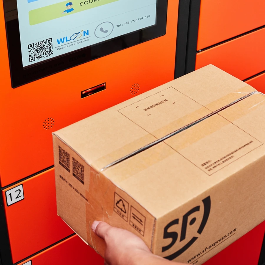 Factory Direct Sale Metal Smart Courier Parcel Locker