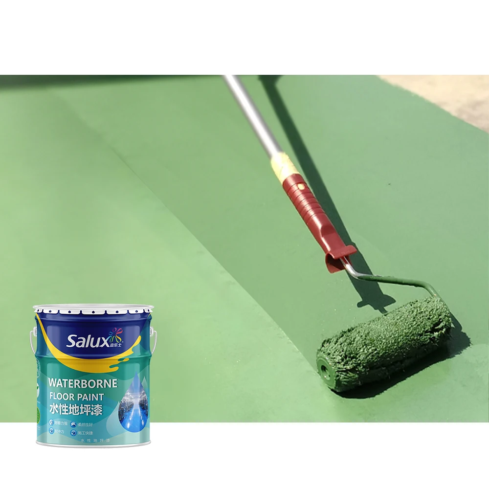 Garage Concrete Antislip Polyurethane Epoxy Floor Coating Innocolor Clearcoat Primer Paint