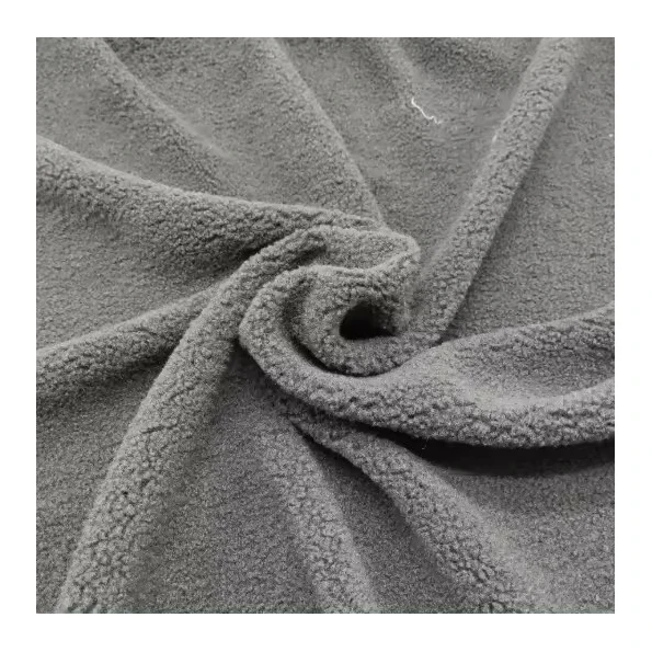 Берберская флисовая ткань из овчины шерпа искусственного меха для подкладки куртки