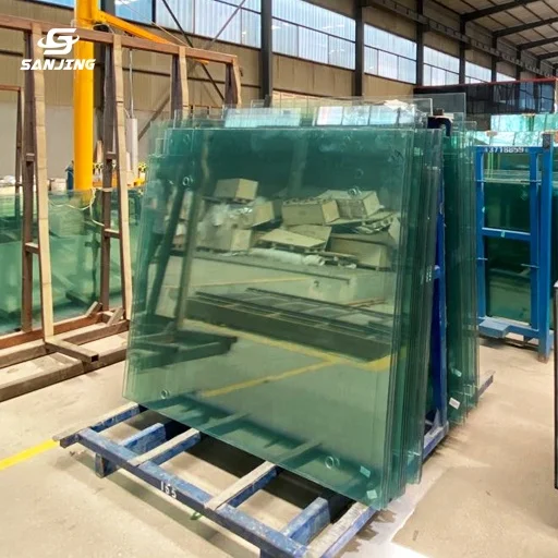 price of 8mm 12mm 16mm 5.5.2 mirror laminated tempered safety glass sheets for ceiling cost per square foot