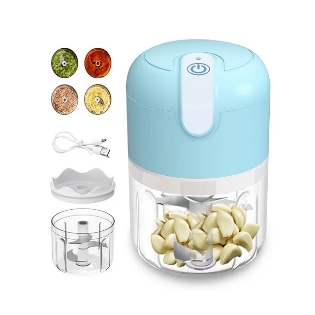 Manufacturer 250 Ml Mini Cutting Machine Practical Electric Onion Cutting Machine For Vegetables Fruits Meat