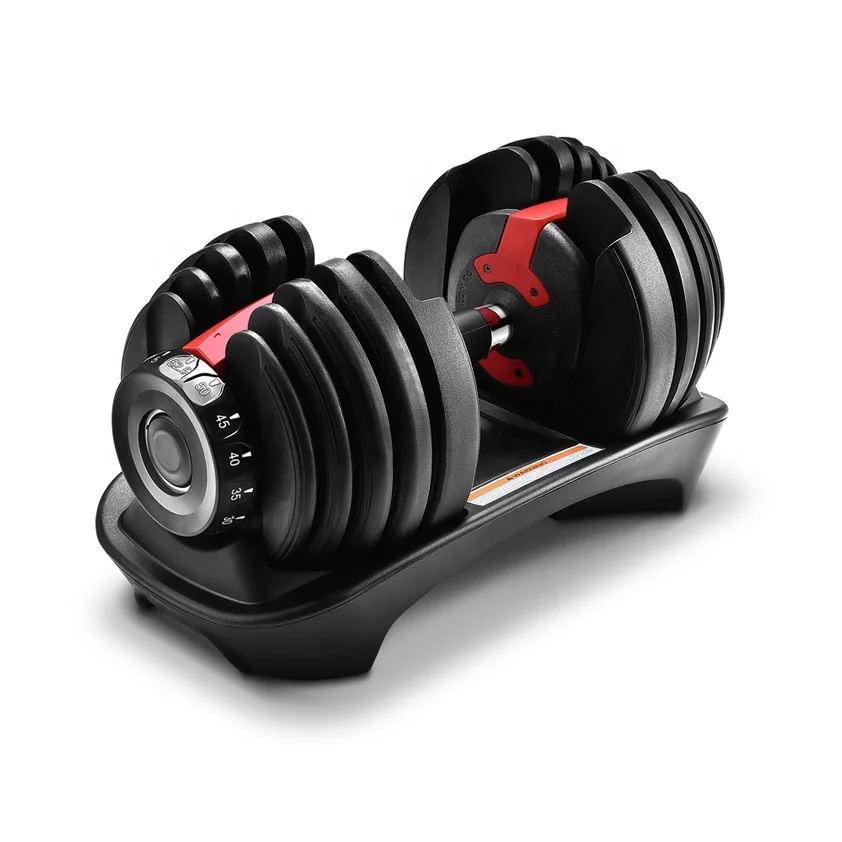 
Valleymoon 24kg 52lb home gym machine workout equipment gym adjustable dumbbell 