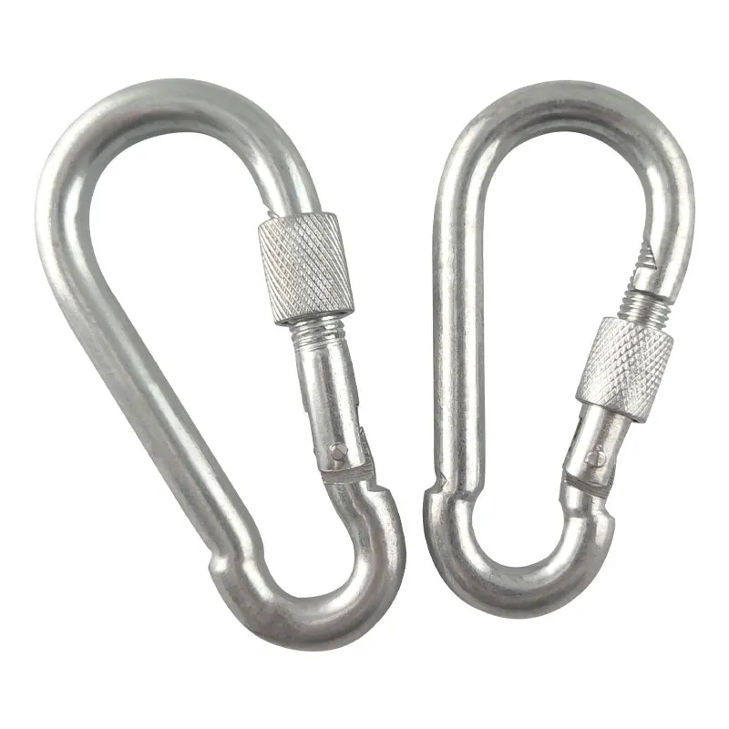 Screw Lock Carabiner Snap Hook Din5299 Form D